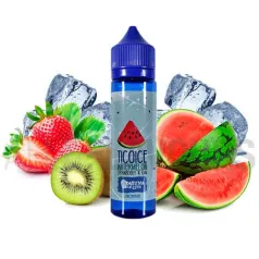 aroma vapeo sin nicotina Tico Ice 10 ml Daruma sabor a sandía con fresas frescas