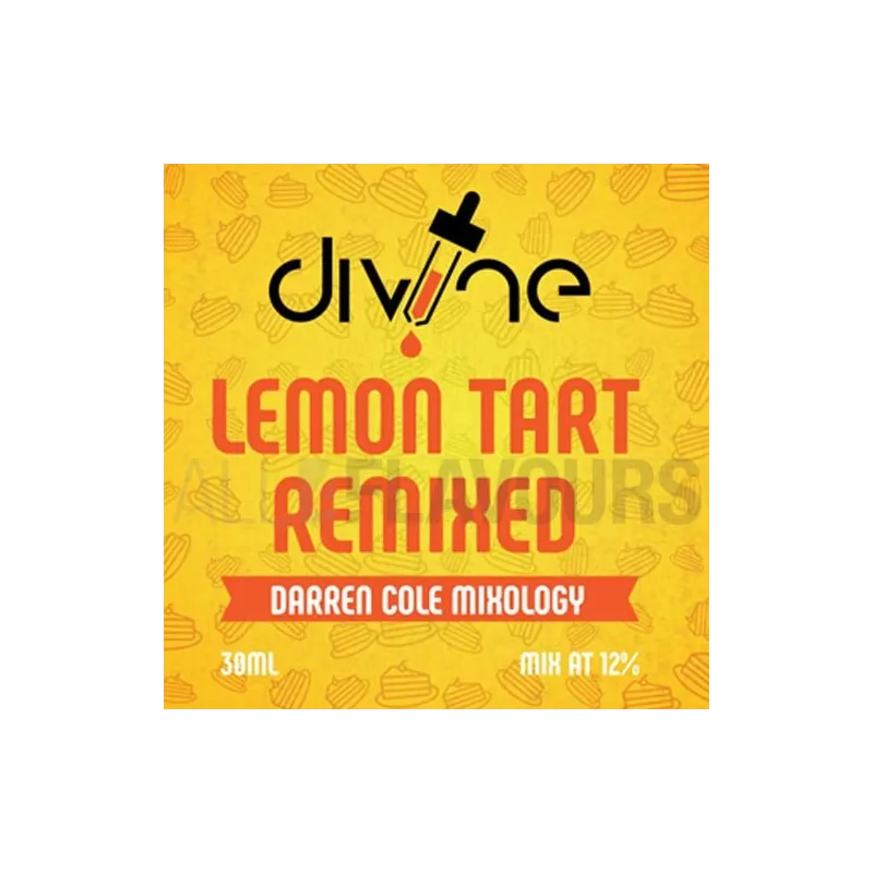 Lemon Tart Remixed 30 ml Divine Shots