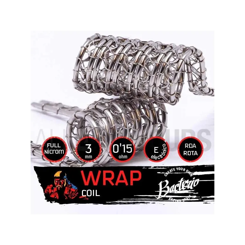 Bacterio Coils Enigma Wrap 0.15 Ohm