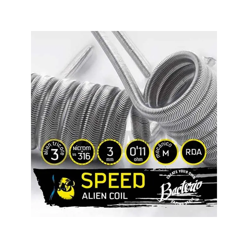 Bacterio Coils Speed Alien Triple Nucleo 0.11 Ohm