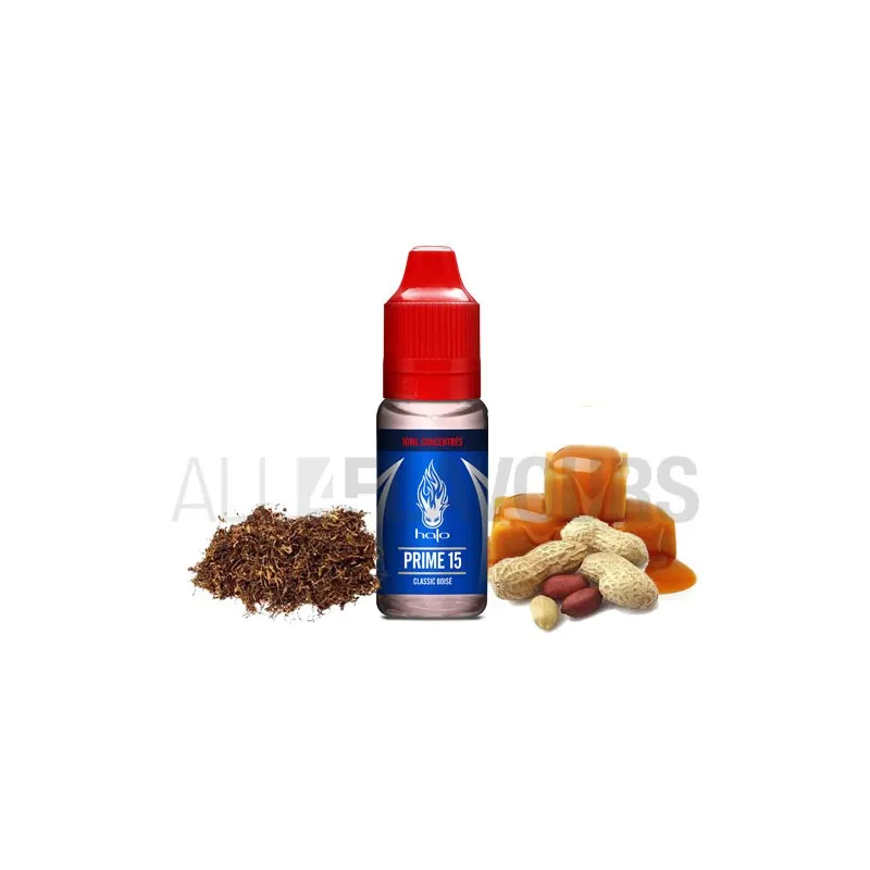 aroma vapeo sabor tabaco con frutos secos Prime 15 10 ml Halo aroma vapeo sabor tabaco con frutos secos Prime 15 10 ml Halo