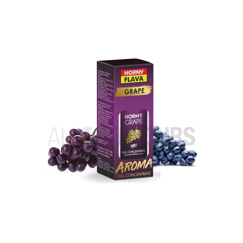 Concentrado vapeo Horny Flava grape 30 ml sin nicotina con sabor a zumo de uva Concentrado vapeo Horny Flava grape 30 ml sin nicotina con sabor a zumo de uva