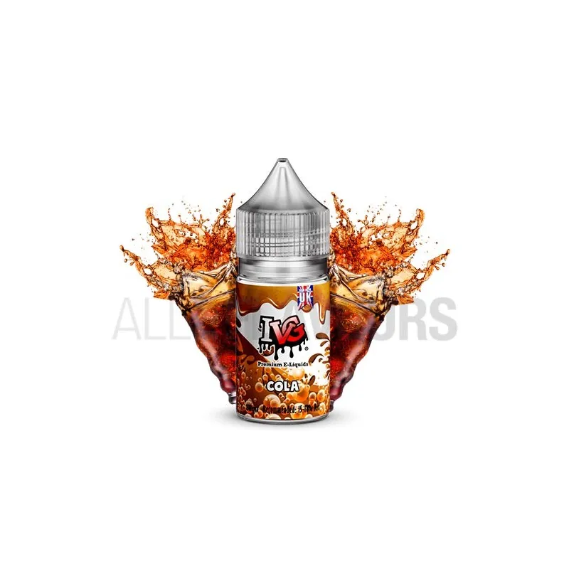 aroma vapeo sin nicotina con sabor a refresco de cola Cola 30 ml I VG aroma vapeo sin nicotina con sabor a refresco de cola Cola 30 ml I VG