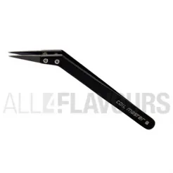 Pinzas cerámicas ángulo Coil Master Negro