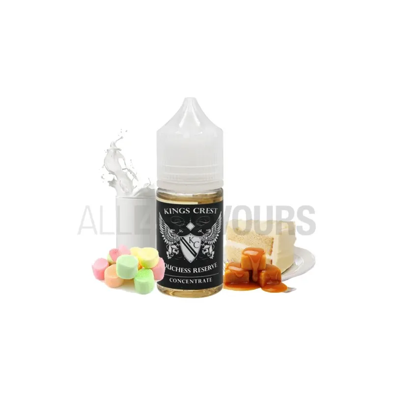 Aroma vapeo 30 ml duches reserve de la marca americana Kings Crest Aroma vapeo 30 ml duches reserve de la marca americana Kings Crest