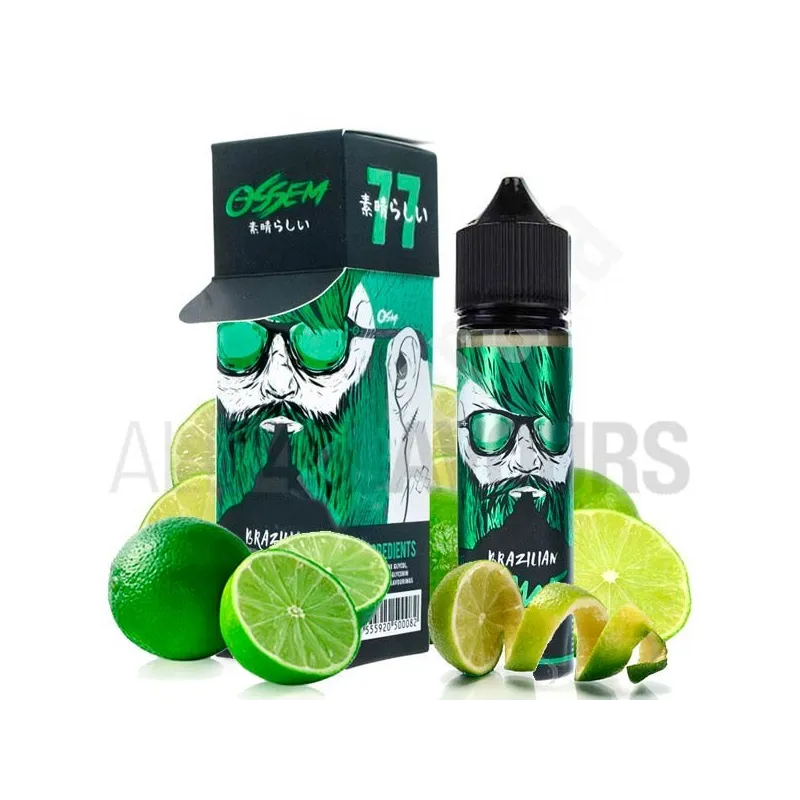 líquido vapeo sin nicotina Brazilian Lime 50 ml Ossem sabor a lima líquido vapeo sin nicotina Brazilian Lime 50 ml Ossem sabor a lima