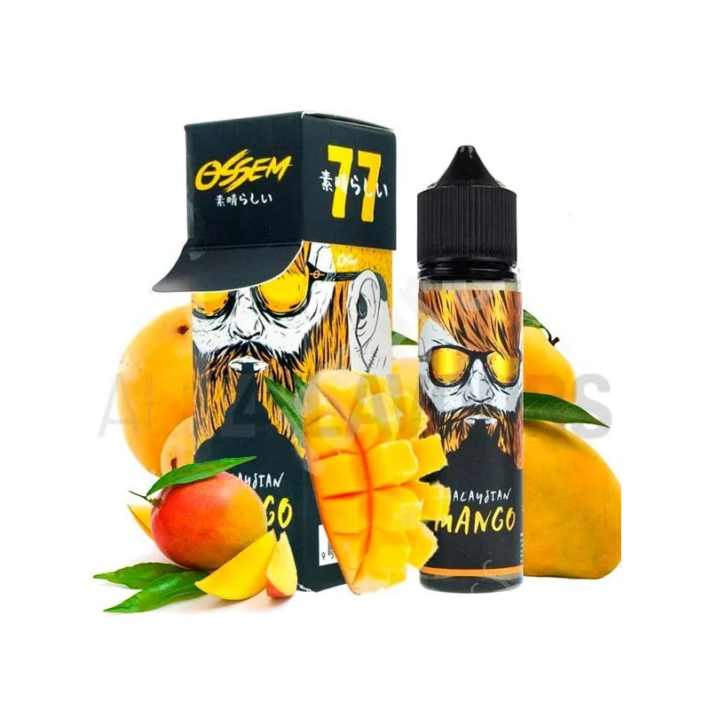 líquido vapeo sin nicotina Malasyan Mango 50 ml Ossem sabor a mango líquido vapeo sin nicotina Malasyan Mango 50 ml Ossem sabor a mango