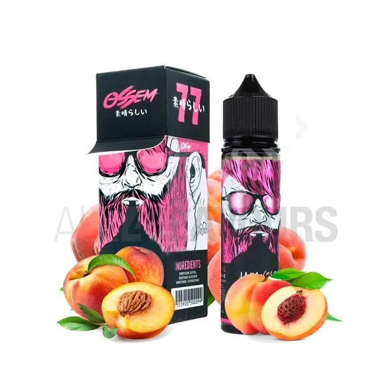 líquido vapeo sin nicotina Japanese Peach 50 ml Ossem sabor a melocotón líquido vapeo sin nicotina Japanese Peach 50 ml Ossem sabor a melocotón