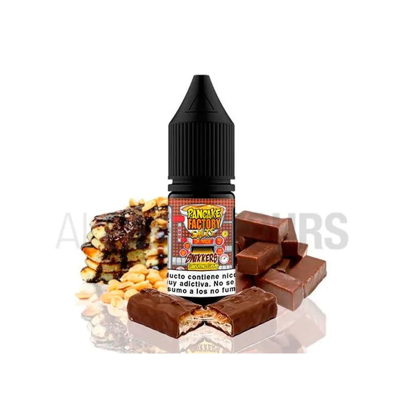 Sales de nicotina Snikkers 10ml 10/20 mg Pancake Factory sabor a dulce de chocolate Sales de nicotina Snikkers 10ml 10/20 mg Pancake Factory sabor a dulce de chocolate