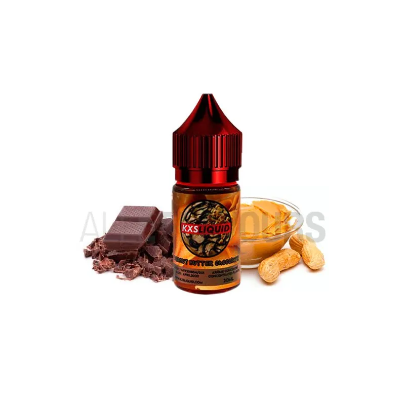 aroma vapeo con sabor a chocolate y mantequilla cacahuete Peanut Butter Chocolate 30 ml KXS liquid aroma vapeo con sabor a chocolate y mantequilla cacahuete Peanut Butter Chocolate 30 ml KXS liquid