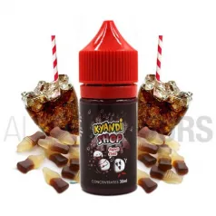 aroma vapeo sin nicotina con sabor a gominolas de cola Super Cola 30 ml Kyandi Shop