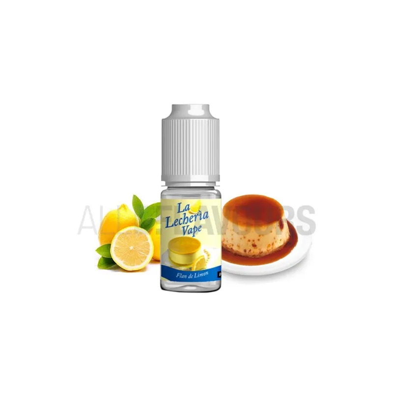 aroma para vapear sin nicotina con sabor a flan de limón Flan de limón 10 ml La Lecheria Vape aroma para vapear sin nicotina con sabor a flan de limón Flan de limón 10 ml La Lecheria Vape