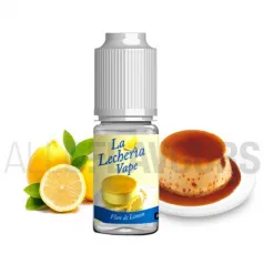 aroma para vapear sin nicotina con sabor a flan de limón Flan de limón 10 ml La Lecheria Vape