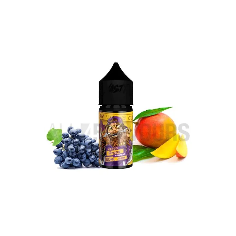 Aroma alquimia vaper sin nicotina 30 ml cushman mango uva sabor frutal nasty juice Aroma alquimia vaper sin nicotina 30 ml cushman mango uva sabor frutal nasty juice