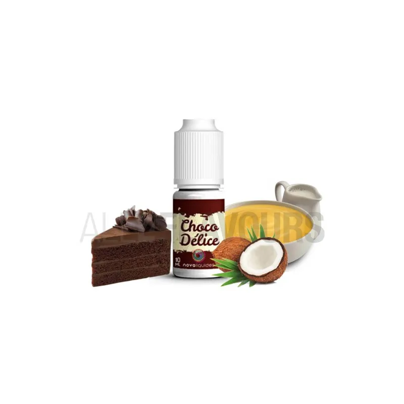 aroma vapeo sin nicotina Choco Delice 10 ml Nova aroma vapeo sin nicotina Choco Delice 10 ml Nova