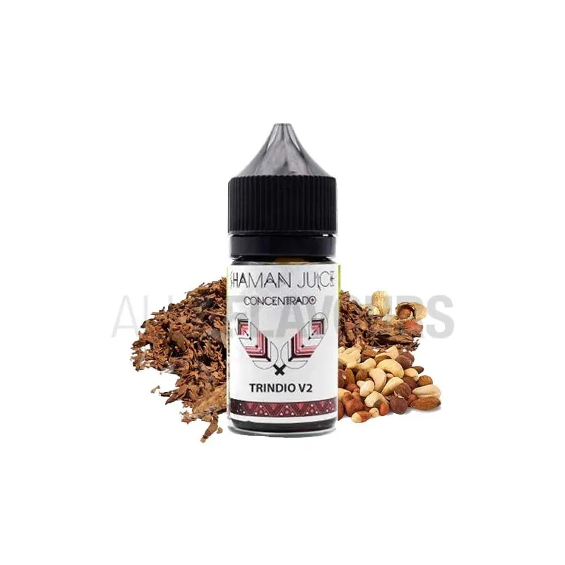 aroma vapeo para hacer alquimia con sabor a tabaco Trindio V2 30 ml Shaman Juice aroma vapeo para hacer alquimia con sabor a tabaco Trindio V2 30 ml Shaman Juice