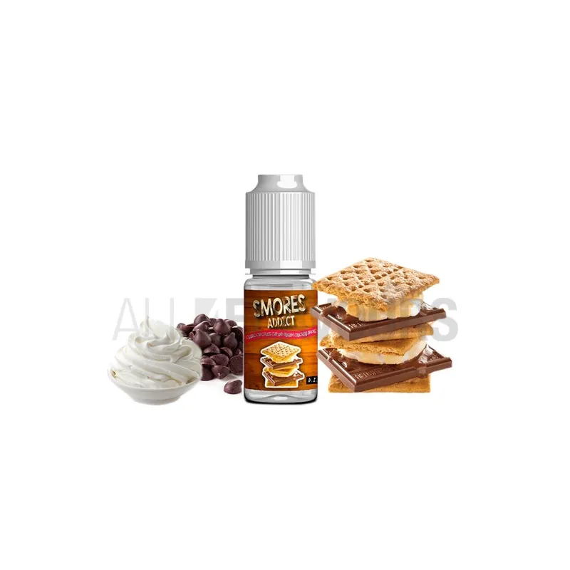 aroma vapeo para hacer alquimia vapeo Chocolate Chip 10 ml Smores Addict sabor dulce aroma vapeo para hacer alquimia vapeo Chocolate Chip 10 ml Smores Addict sabor dulce
