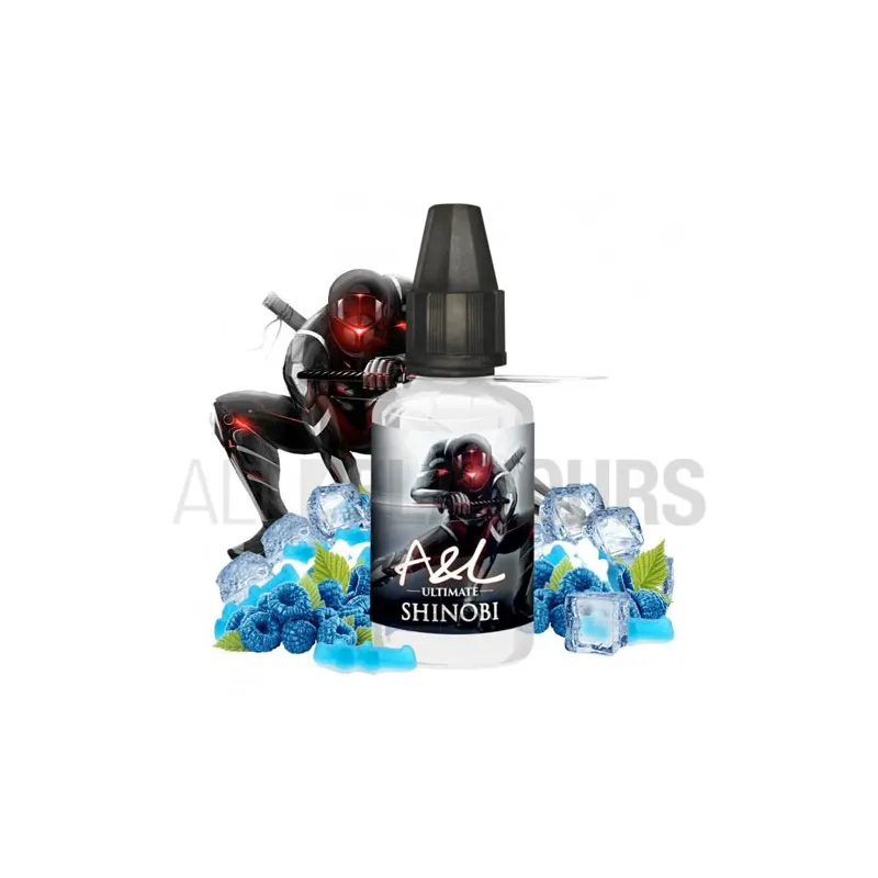 aroma vapeo sin nicotina shinobi 30 ml marca A&L sabor frutal fresco aroma vapeo sin nicotina shinobi 30 ml marca A&L sabor frutal fresco