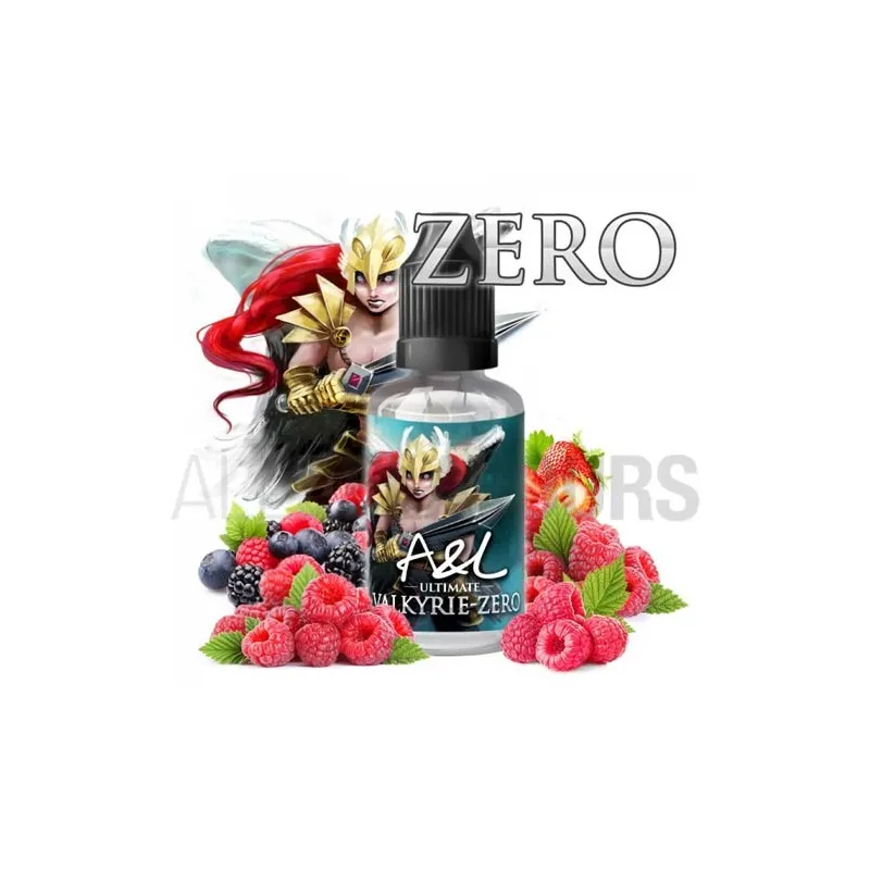 aroma vapeo sin nicotina valkyrie zero 30 ml marca A&L sabor frutal sin frescor aroma vapeo sin nicotina valkyrie zero 30 ml marca A&L sabor frutal sin frescor