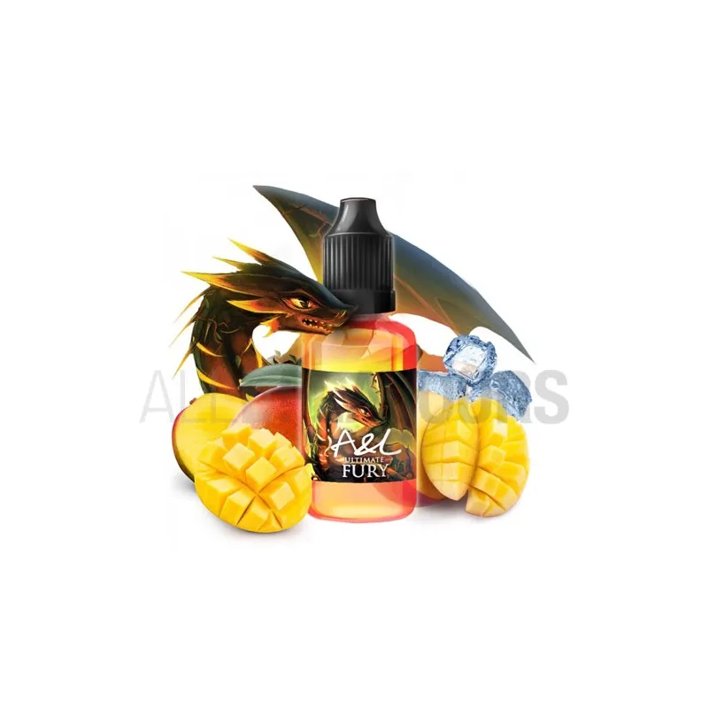 aroma vapeo sin nicotina fury sweet 30 ml marca A&L sabor frutal fresco aroma vapeo sin nicotina fury sweet 30 ml marca A&L sabor frutal fresco