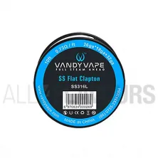 Hilo Resistivo Clapton SS Flat Vandy Vape