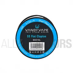 Hilo Resistivo Clapton SS Flat Vandy Vape