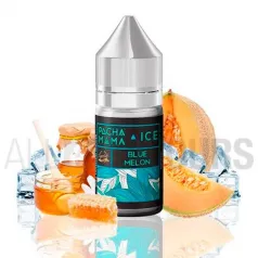 aroma vaper sin nicotina con sabor a melón fresco  Blue Melon Ice 30 ml Pachamama Ice