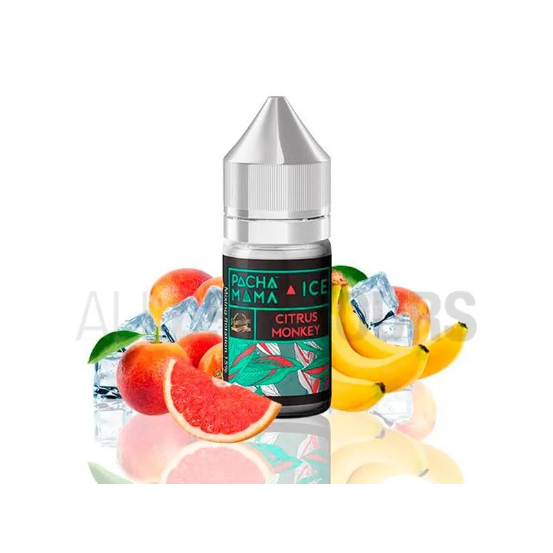aroma de vapeo sin nicotina Citrus Monkey 30 ml Pachamama Ice sabor cítricos aroma de vapeo sin nicotina Citrus Monkey 30 ml Pachamama Ice sabor cítricos