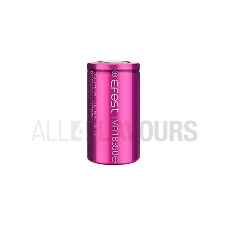 Batería Efest IMR 18350 10.5A 700MAH