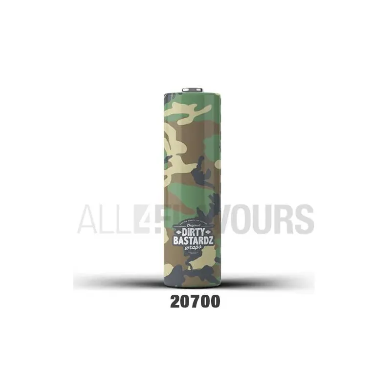 Wrap Batería 20700 Camo ODB Wraps