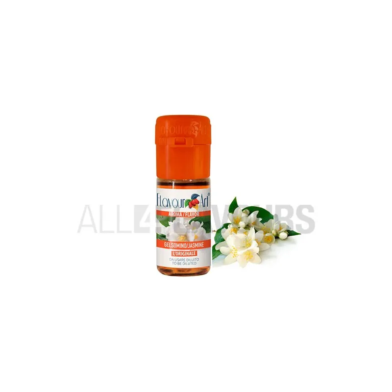 Aroma vapeo jasmin 10 ml de la marca Italiana Flavour art Aroma vapeo jasmin 10 ml de la marca Italiana Flavour art