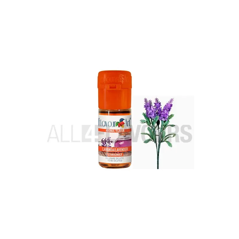 Aroma vapeo lavanda 10 ml de la marca Italiana Flavour art Aroma vapeo lavanda 10 ml de la marca Italiana Flavour art