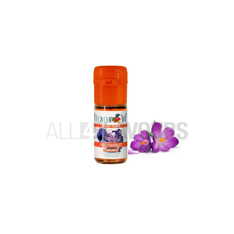 Aroma vapeo violeta 10 ml de la marca Italiana Flavour art Aroma vapeo violeta 10 ml de la marca Italiana Flavour art