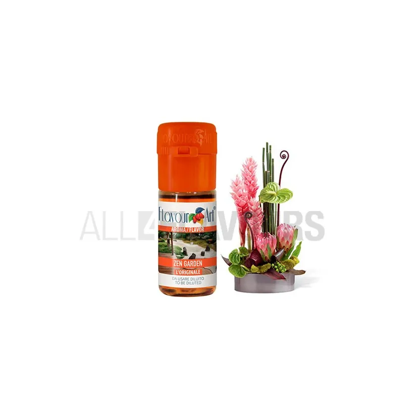 Aroma vapeo zen garden 10 ml de la marca Italiana Flavour art Aroma vapeo zen garden 10 ml de la marca Italiana Flavour art