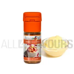 Aroma vapeo crema bavara 10 ml de la marca Italiana Flavour art