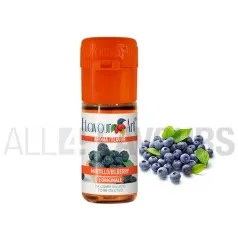 Aroma vapeo arándano 10 ml de la marca Italiana Flavour art