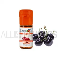 Aroma vapeo cereza negra 10 ml de la marca Italiana Flavour art