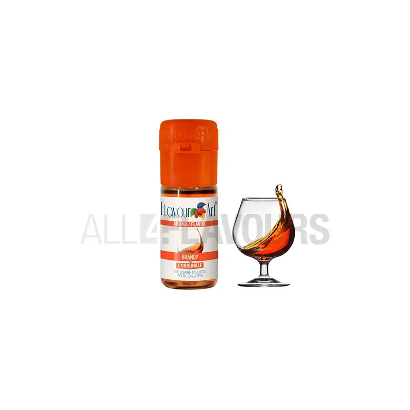Aroma vapeo brandy 10 ml de la marca Italiana Flavour art Aroma vapeo brandy 10 ml de la marca Italiana Flavour art