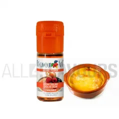Aroma vapeo crema catalana 10 ml de la marca Italiana Flavour art
