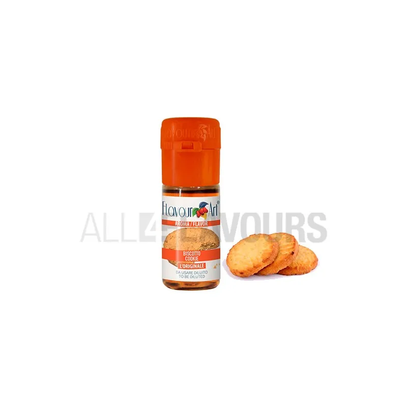 Aroma vapeo galleta 10 ml de la marca Italiana Flavour art Aroma vapeo galleta 10 ml de la marca Italiana Flavour art