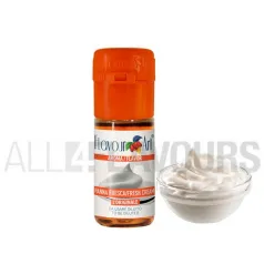 Aroma vapeo crema fresca 10 ml de la marca Italiana Flavour art