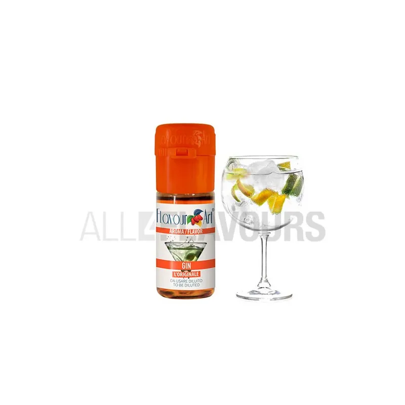 Aroma vapeo ginebra 10 ml de la marca Italiana Flavour art Aroma vapeo ginebra 10 ml de la marca Italiana Flavour art