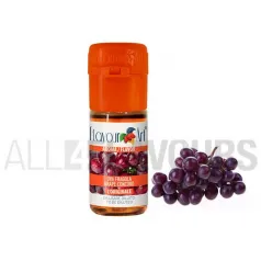 Aroma vapeo uva morada 10 ml de la marca Italiana Flavour art