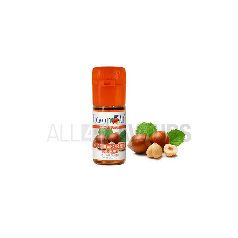 Aroma vapeo avellana 10 ml de la marca Italiana Flavour art Aroma vapeo avellana 10 ml de la marca Italiana Flavour art
