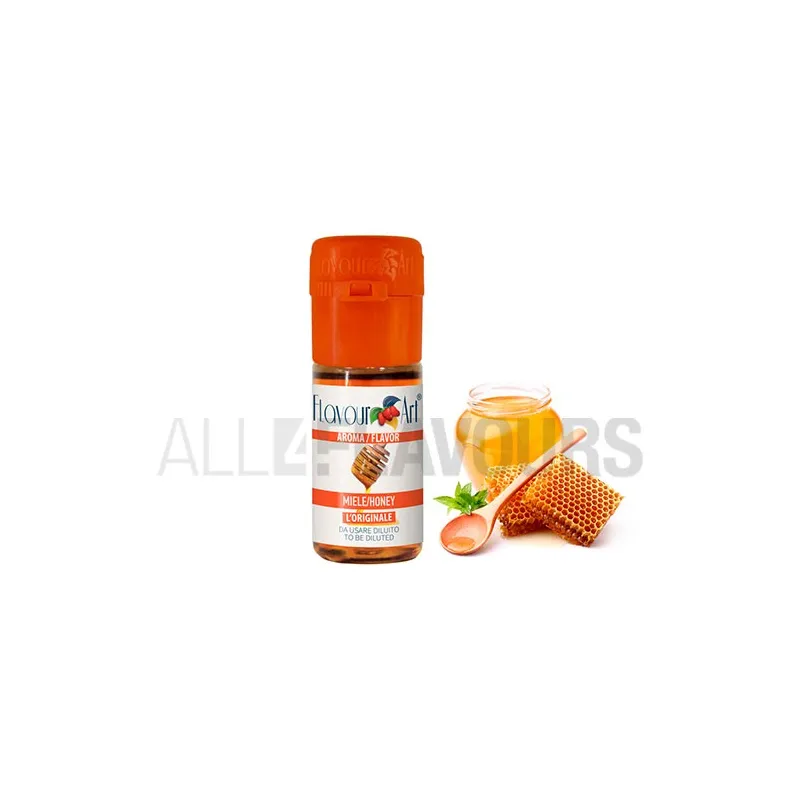 Aroma vapeo miel 10 ml de la marca Italiana Flavour art Aroma vapeo miel 10 ml de la marca Italiana Flavour art