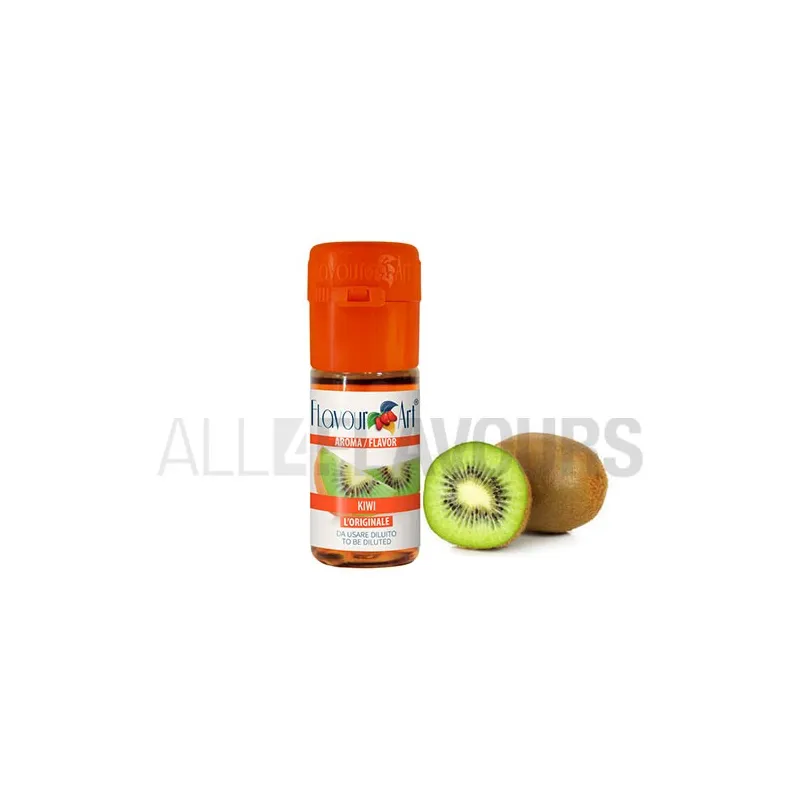 Aroma vapeo kiwi 10 ml de la marca Italiana Flavour art Aroma vapeo kiwi 10 ml de la marca Italiana Flavour art