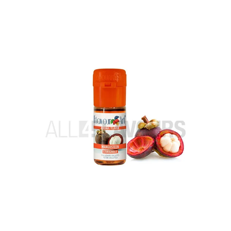 Aroma vapeo mangosteen 10 ml de la marca Italiana Flavour art Aroma vapeo mangosteen 10 ml de la marca Italiana Flavour art