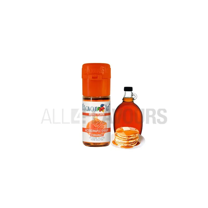 Aroma vapeo sirope de arce 10 ml de la marca Italiana Flavour art Aroma vapeo sirope de arce 10 ml de la marca Italiana Flavour art