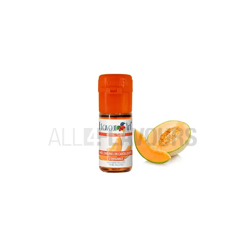Aroma vapeo melón 10 ml de la marca Italiana Flavour art Aroma vapeo melón 10 ml de la marca Italiana Flavour art