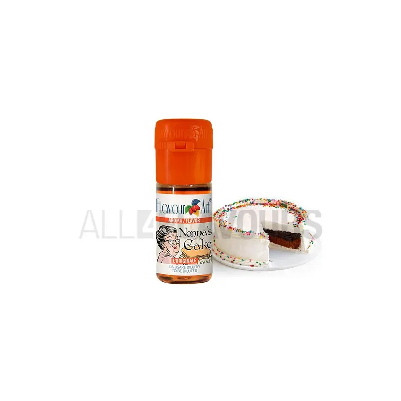 Aroma vapeo nonna cake 10 ml de la marca Italiana Flavour art Aroma vapeo nonna cake 10 ml de la marca Italiana Flavour art